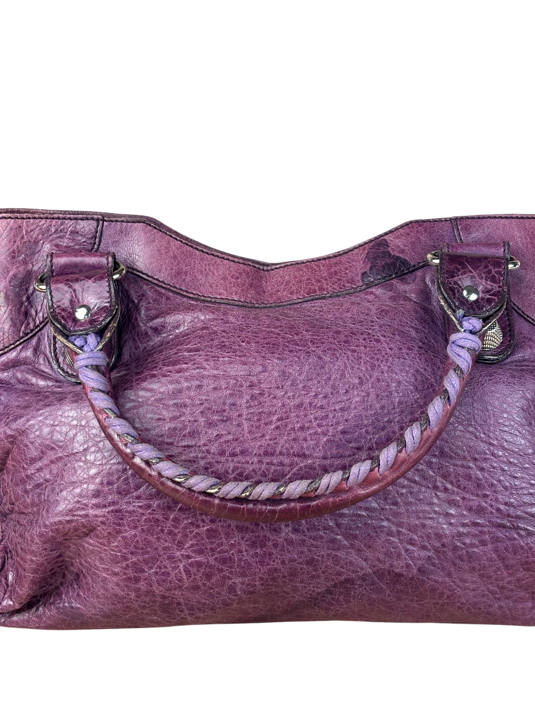 Balenciaga Purple City Bag