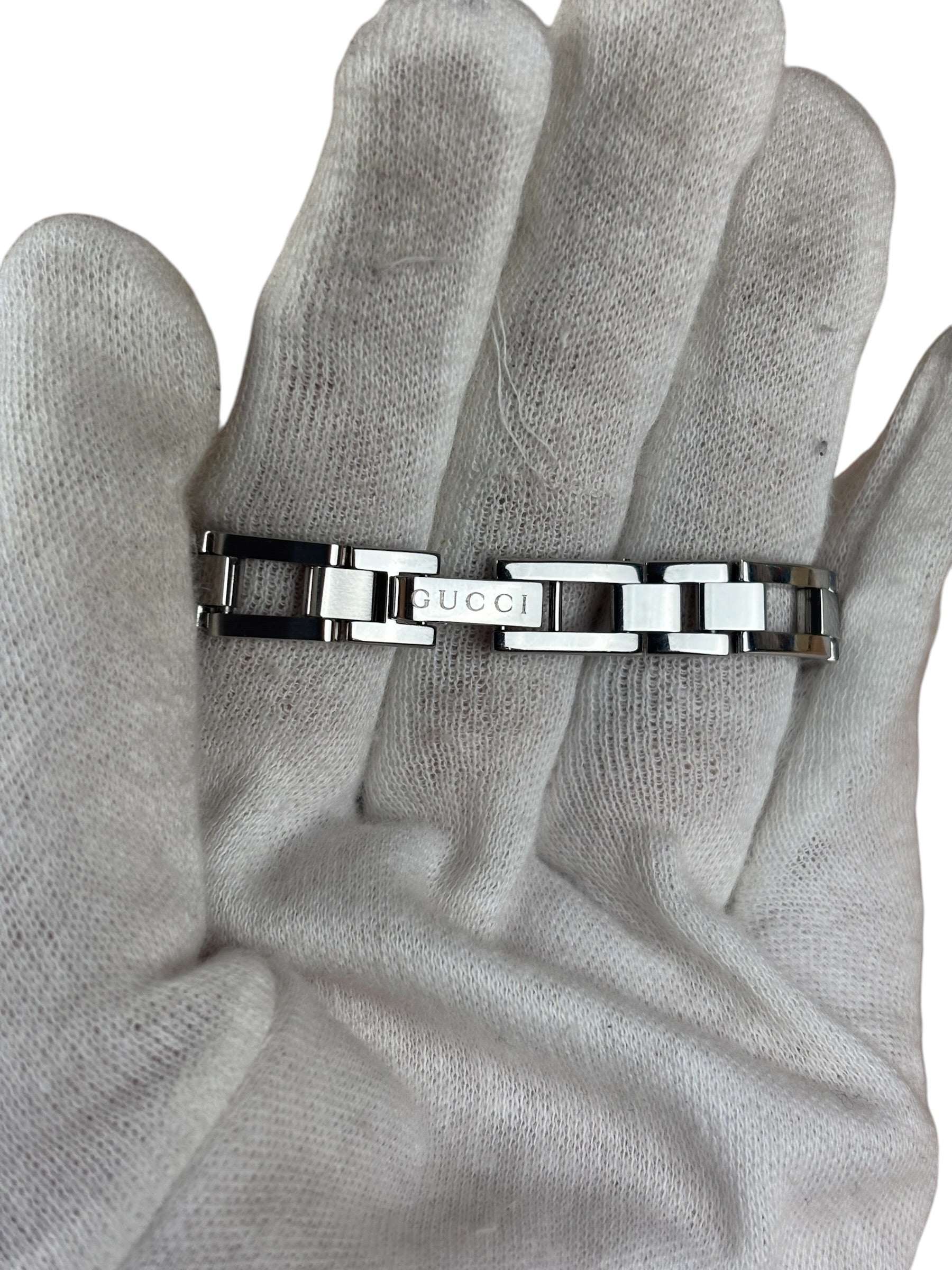 Gucci 110 Rectangular Dial Link Bracelet