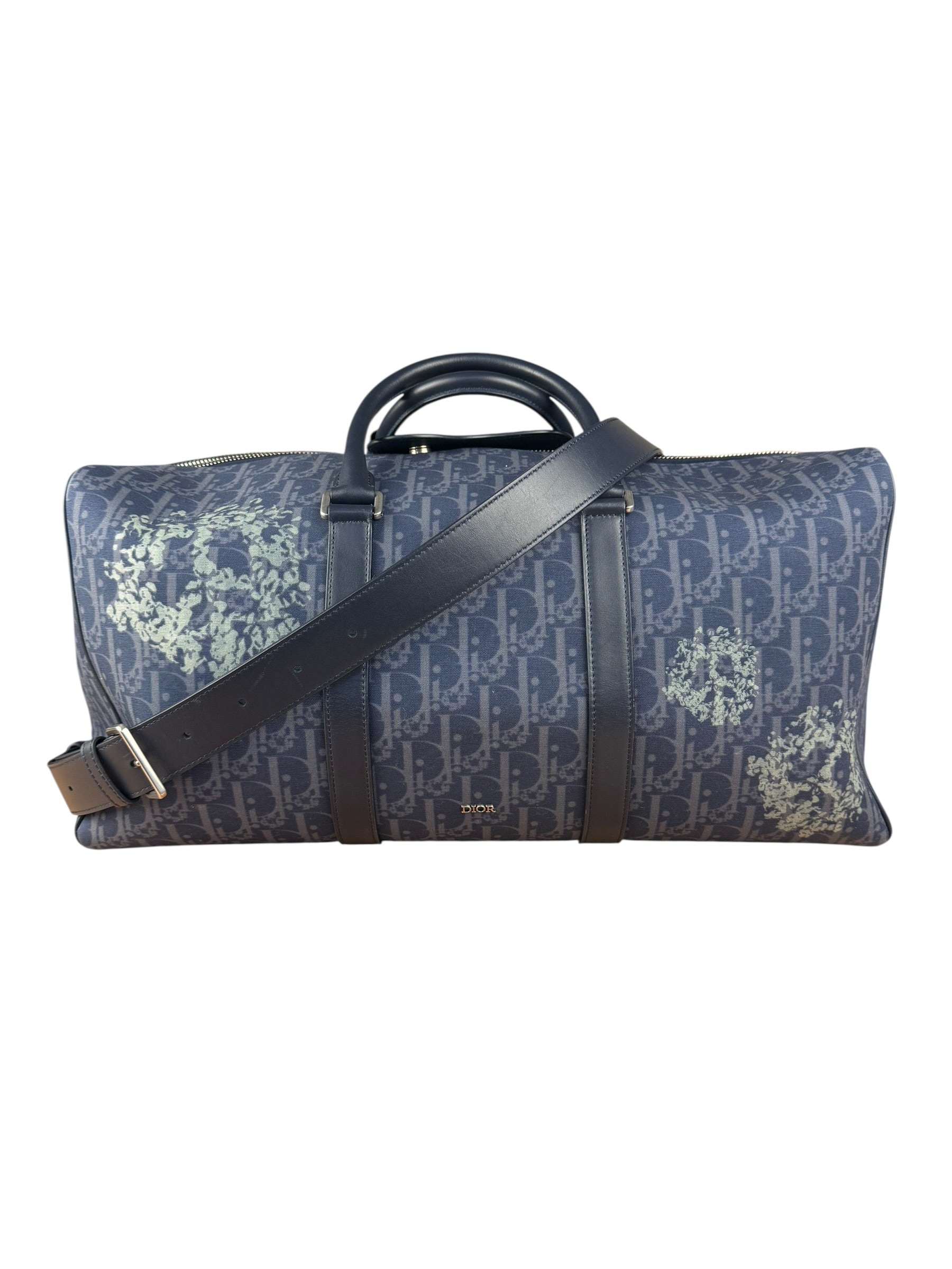 Christian Dior Tears Lingot 50 Oblique Duffel Bag