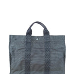 Hermes Herline Grey M Canvas Tote