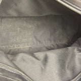 Gucci Black Leather Trim GG Canvas Tote Bag