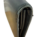Fendi Black Leather Bifold Compact Wallet