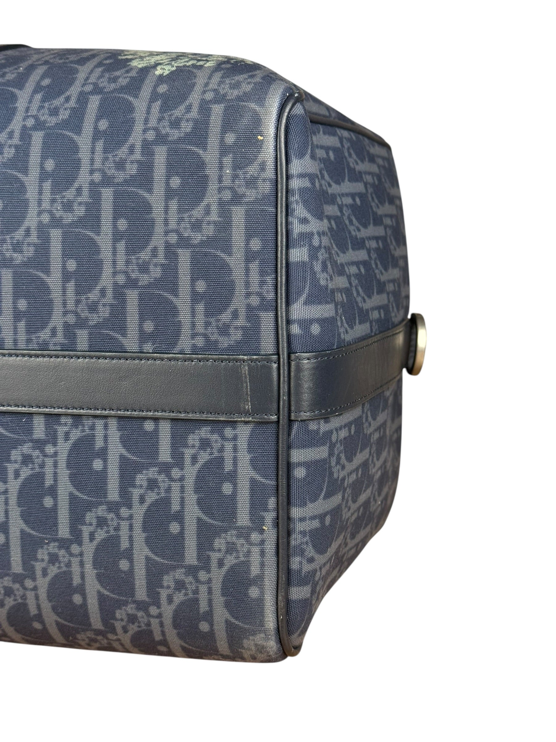 Christian Dior Tears Lingot 50 Oblique Duffel Bag