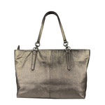 Coach Metallic Bronze Leather Chicago Ellis Tote Bag