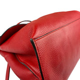 Gucci Red Bamboo Daily Leather Bag