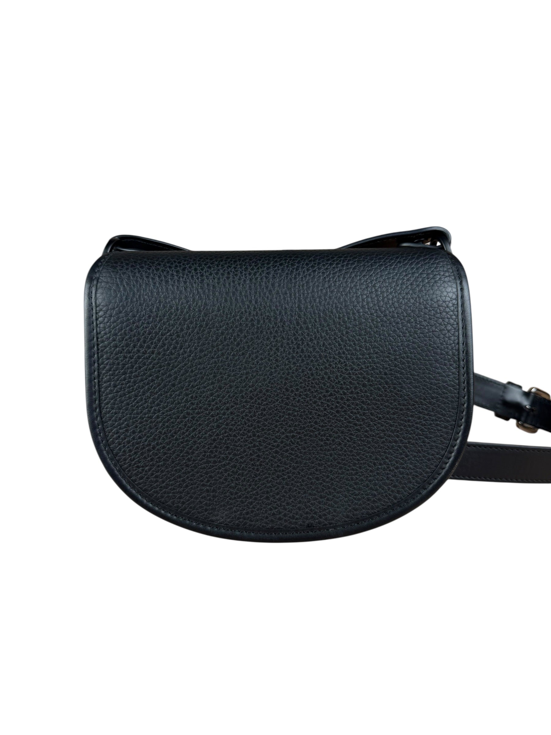 Christian Dior Black Leather Gallup Mini Shoulder Bag