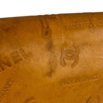 Chanel Brown Leather Western Embossed CC Flap Bag