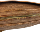 Chanel Vintage Leather Lizard Tassel Camera Case - 1987