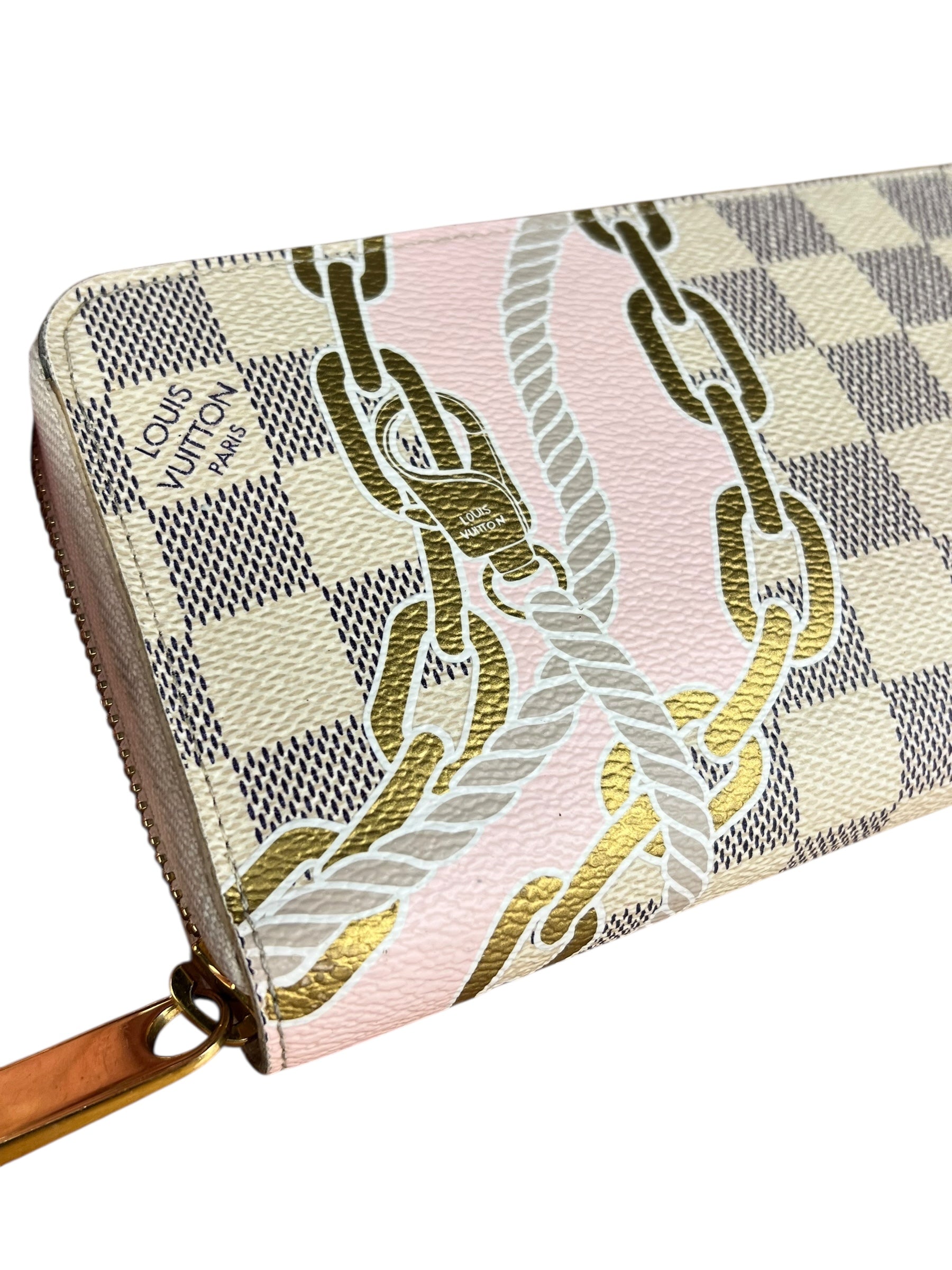 Louis Vuitton Zippy Wallet Limited Edition Nautical Damier