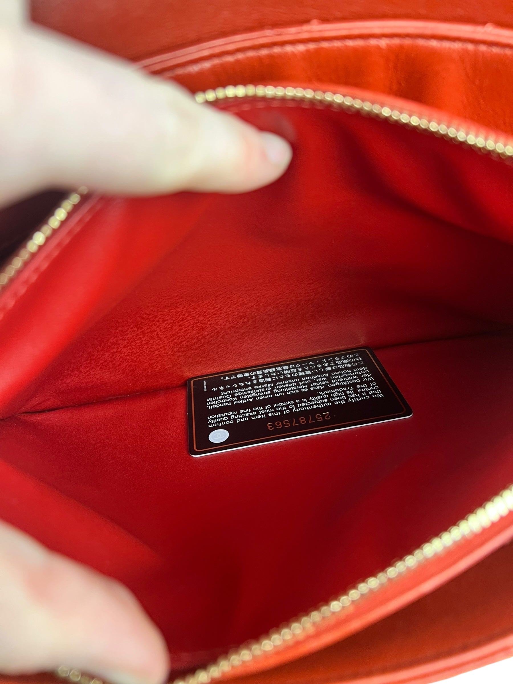 Chanel Chevron Quilted Envelope Clutch