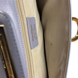 Salvatore Ferragamo Lavender Motherwell Clutch