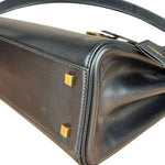 Saint Laurent Le Fermoir Top Handle 2Way Black