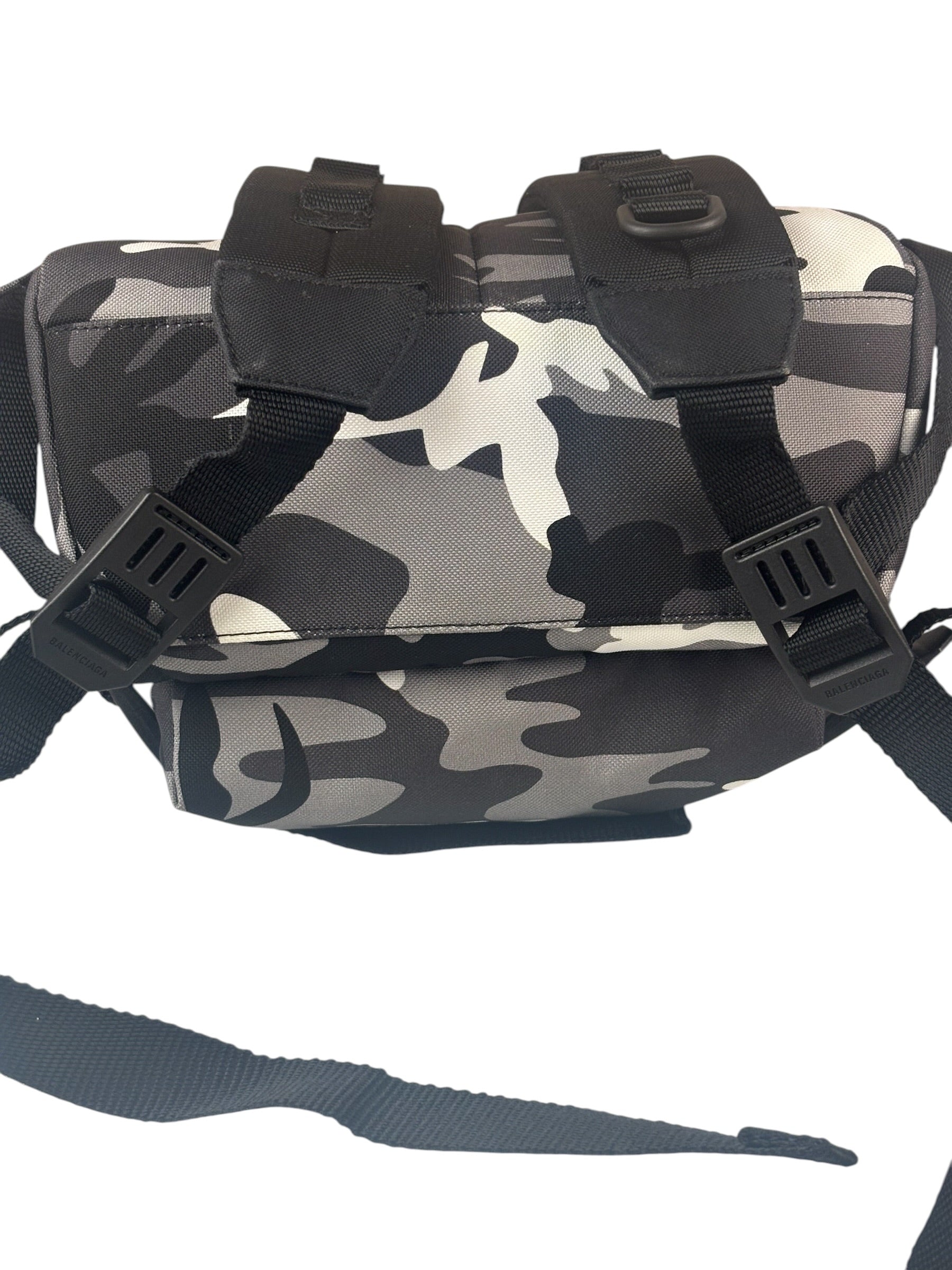 Balenciaga Army Multicarry Backpack White Camo