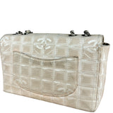 Chanel Vintage Beige Travel Line Classic Flap 2001