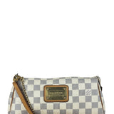 Louis Vuitton Damier Azur Eva Clutch Shoulder Bag