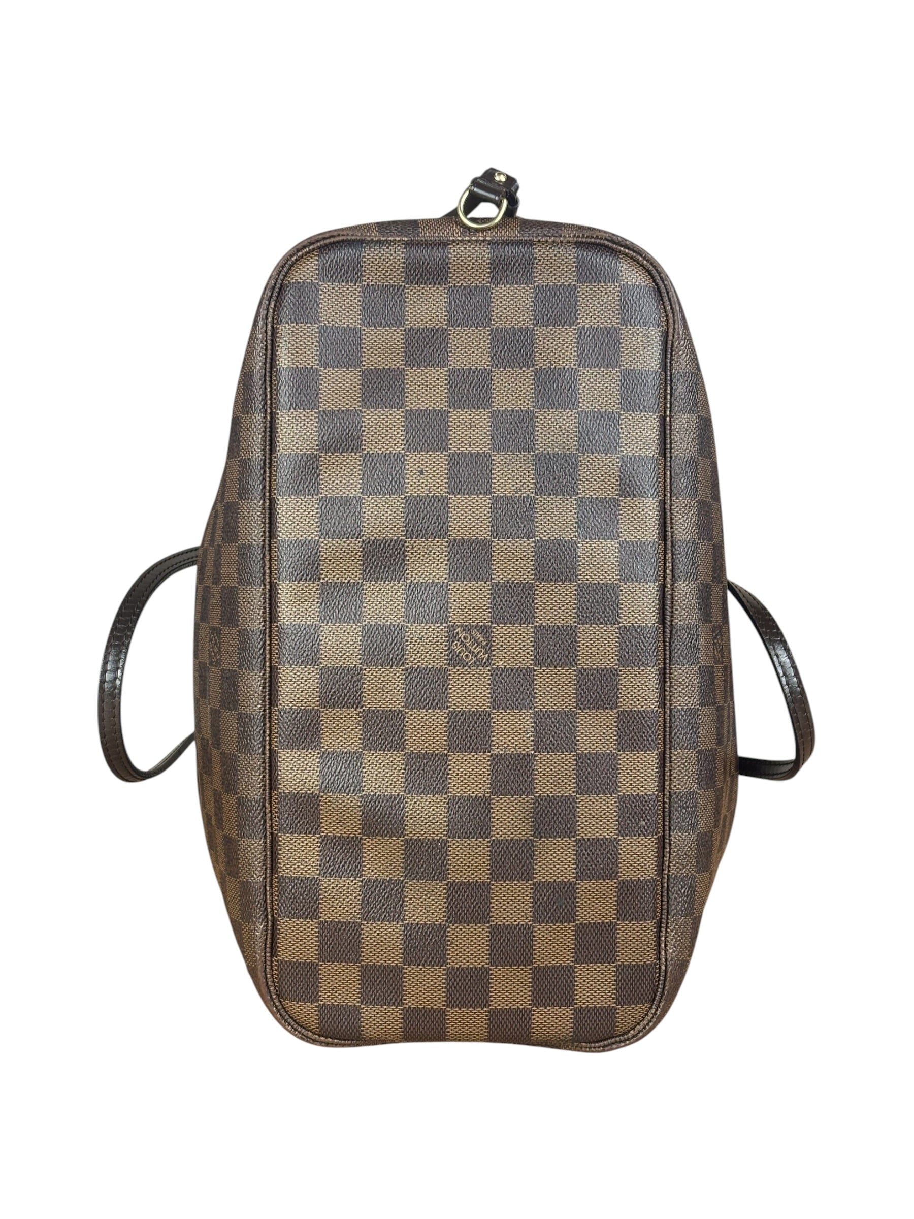 Louis Vuitton Damier Ebene Monogram Neverfull MM
