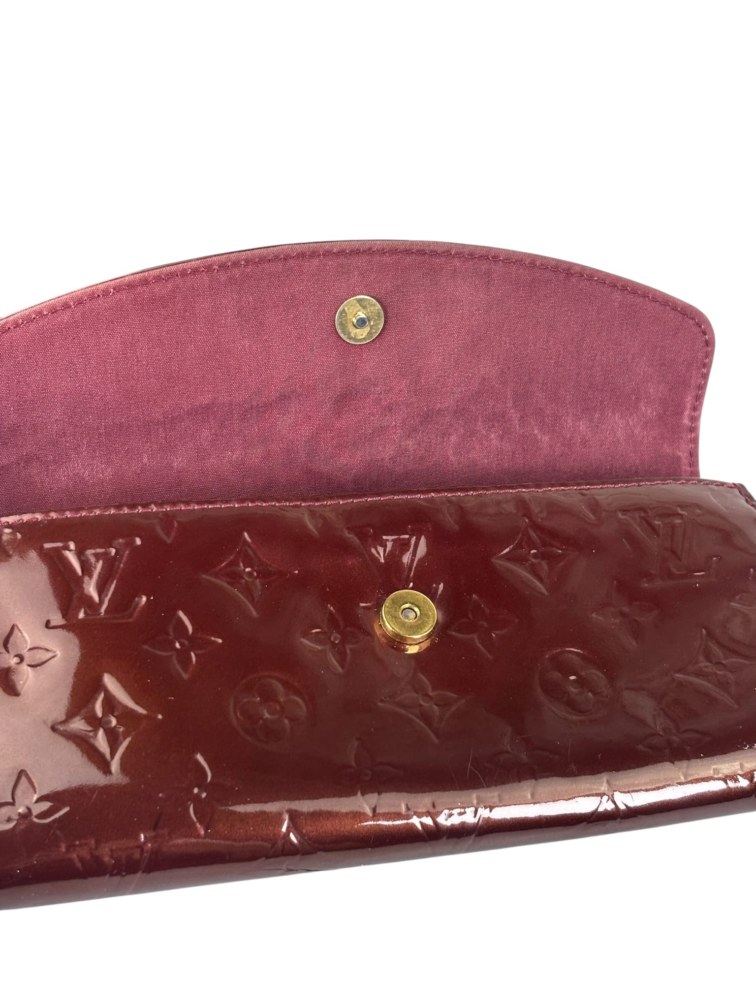 Louis Vuitton Burgundy Monogram Vernis Sunset Boulevard Shoulder Bag