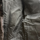 Vintage Moon Harmony Dark Brown Mink Fur Coat