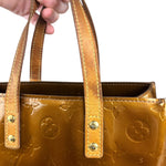 Louis Vuitton Monogram Vernis Bronze Reade PM