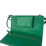Jacquemus Green Le Pichoto Leather Shoulder Bag