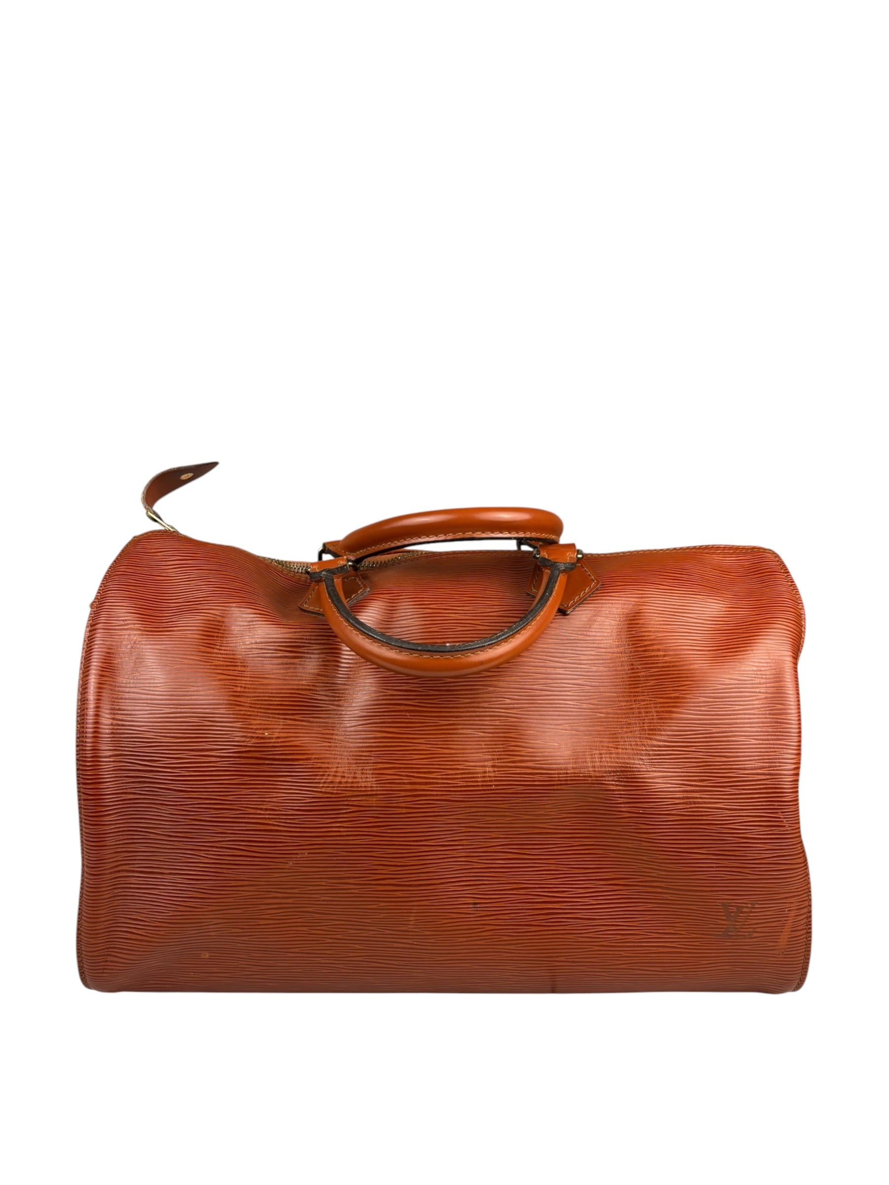 Louis Vuitton Kenyan Fawn Epi Leather Speedy 35