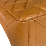 Chanel Caramel Brown Quilted Lambskin Large Shoulder Bag 2009