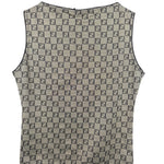 Fendi FF Sleeveless Top Green