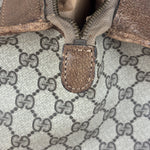 Gucci GG Vintage Coated Canvas Boston Bag