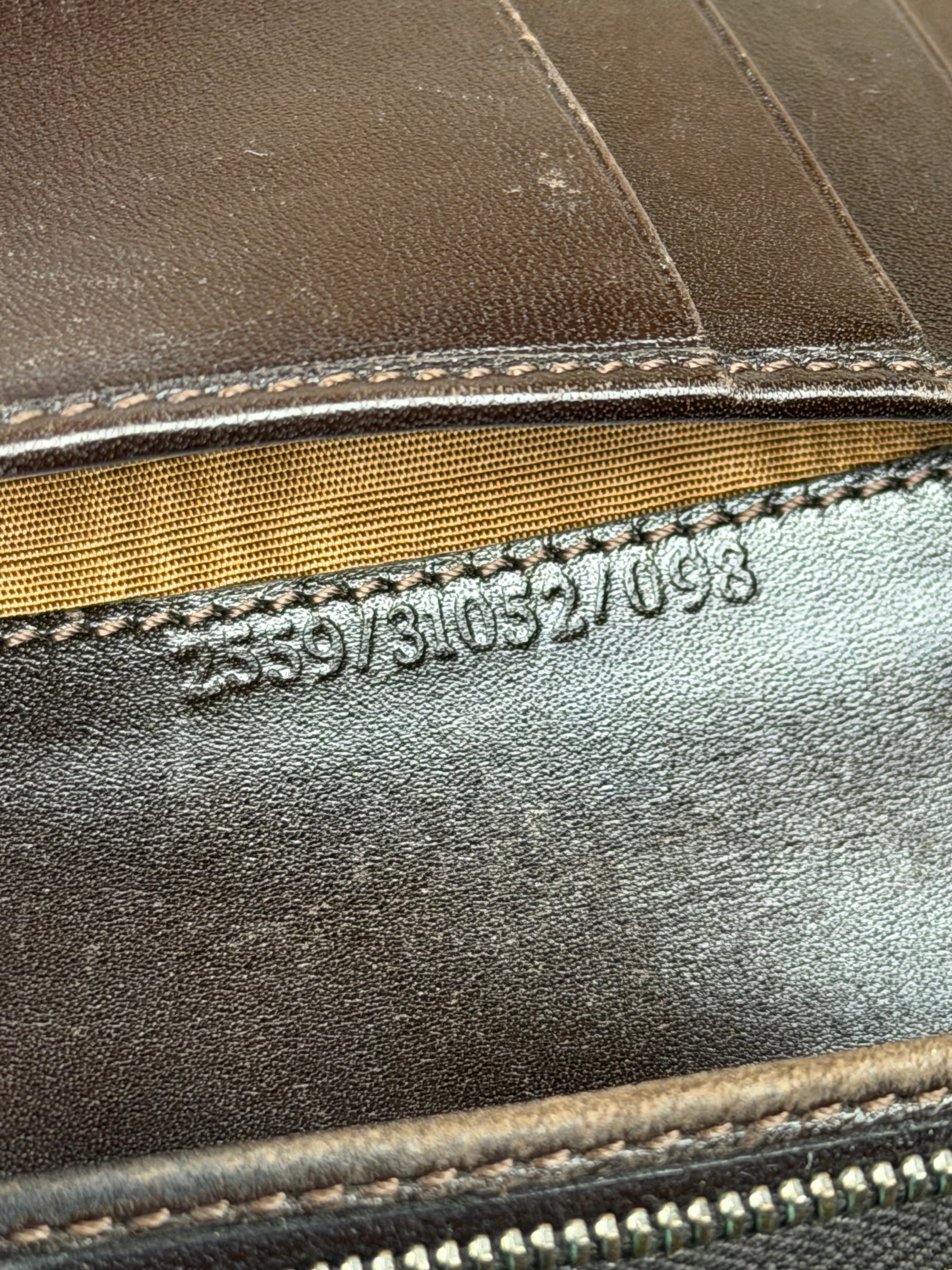 Fendi Zucca Monogram Canvas Trifold Wallet