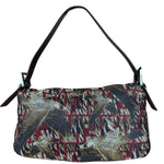 Fendi FF Bird Print Baguette