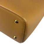 Burberry Vintage Beige Leather Shoulder Bag