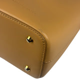 Burberry Vintage Beige Leather Shoulder Bag