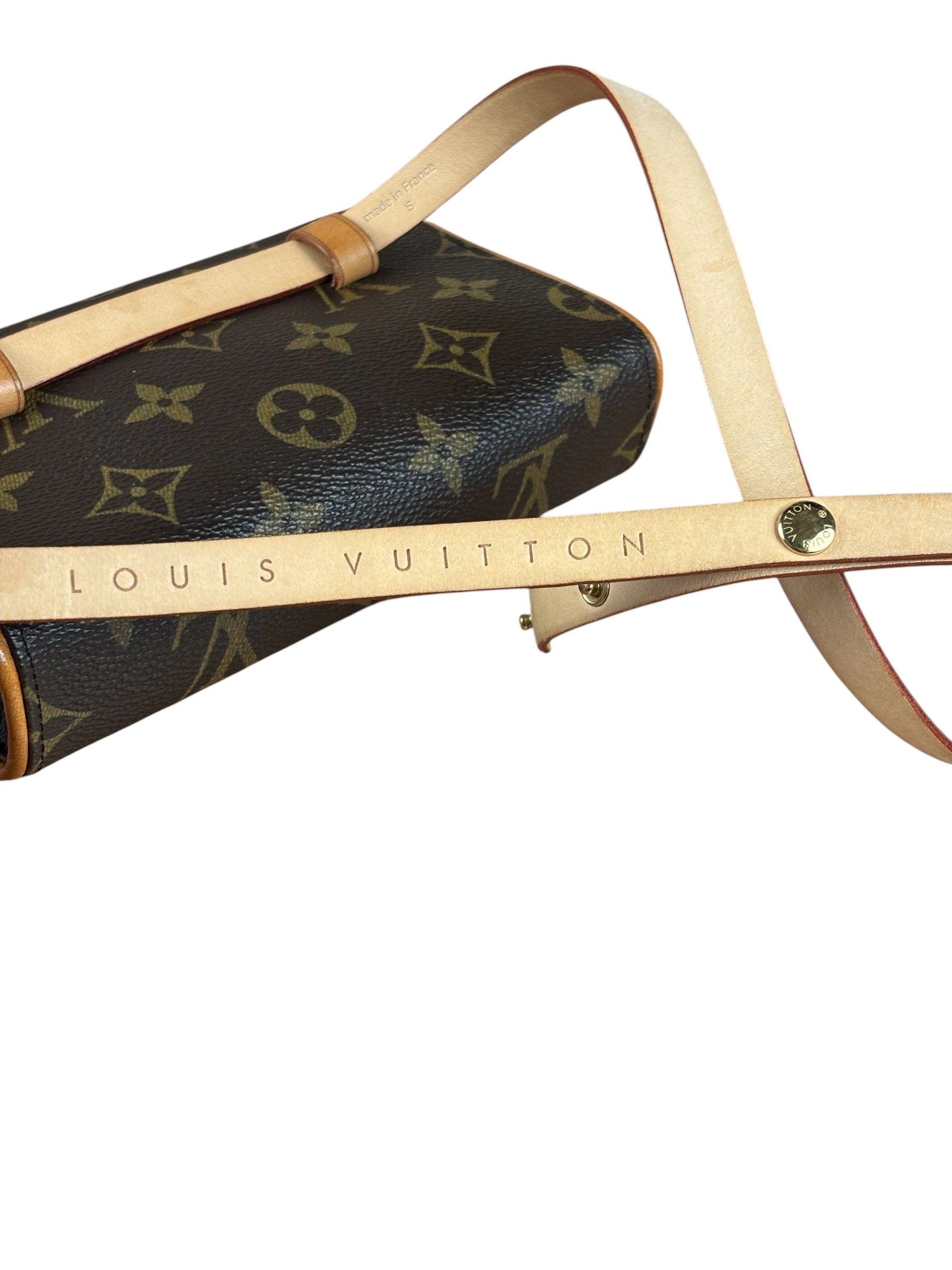 Louis Vuitton Vintage Monogram Floretine Belt Pochette