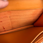 Chanel Orange Patent Leather Flap Wallet on Chain Bag