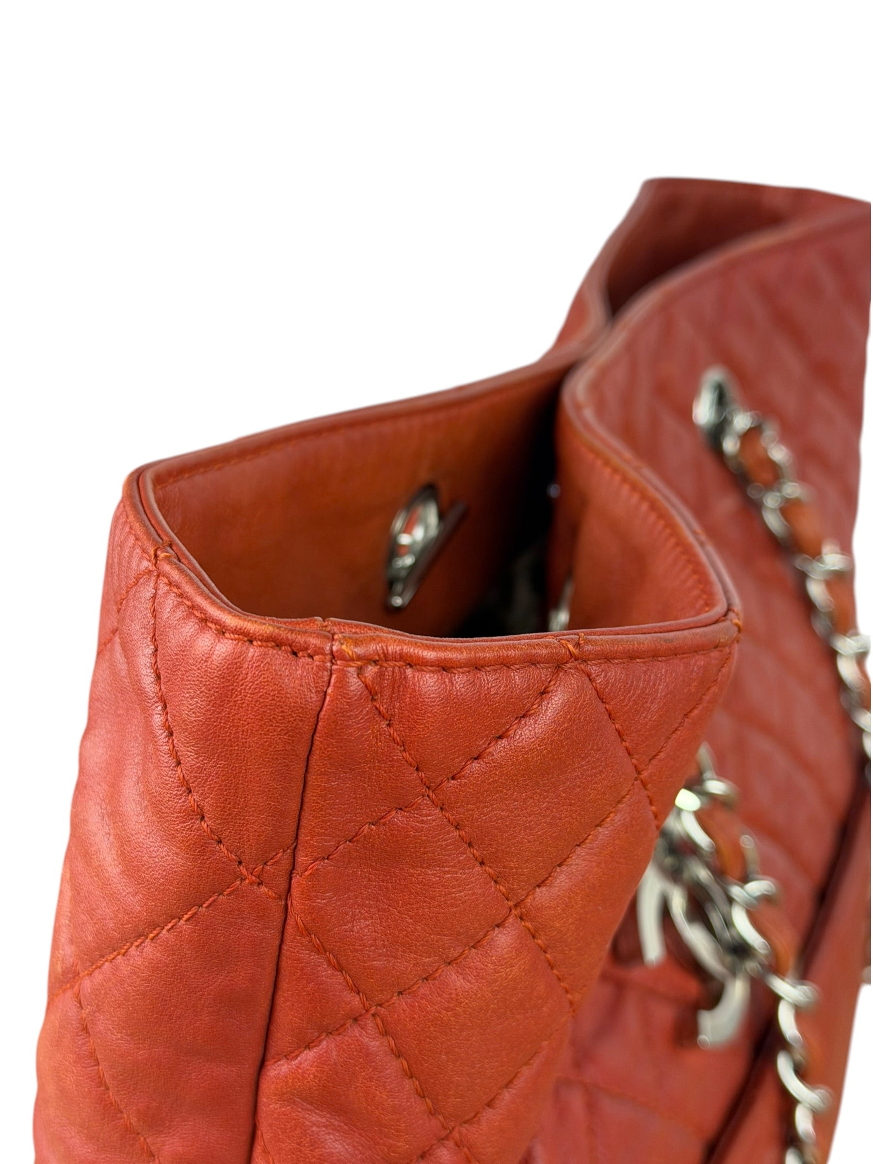 Chanel Quilted Lambskin In The Business North/South Tote 2010