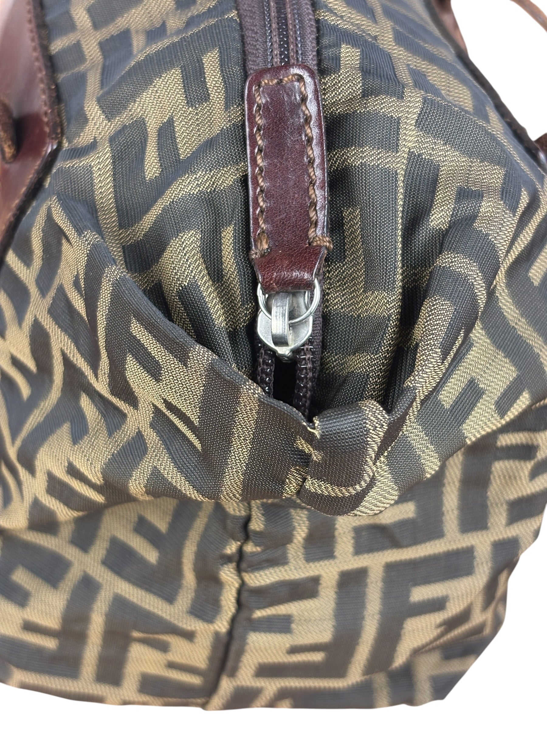 Fendi Zucca Foldable Canvas Tote Bag