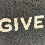 Givenchy Black Wool/Leather Trim Pouch
