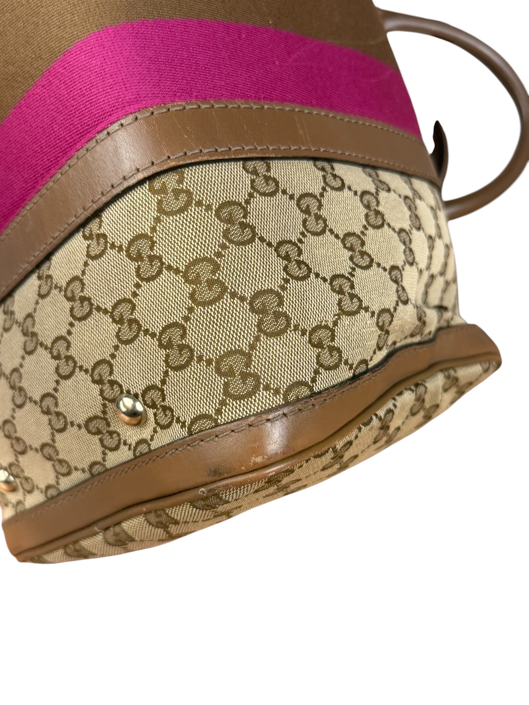 Gucci Vintage GG Web Joy Mini Boston