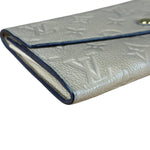 Louis Vuitton Empreinte Leather Beige Sarah Wallet