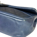 Chanel Paris-Salzburg Blue Bicolor Quilted Flap Bag 2014