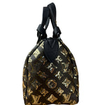 Louis Vuitton Gold Sequins Monogram Speedy Eclipse 30
