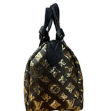 Louis Vuitton Gold Sequins Monogram Speedy Eclipse 30