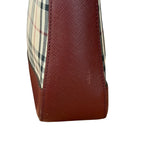Burberry Vintage House Check Canvas/Leather Shoulder Bag