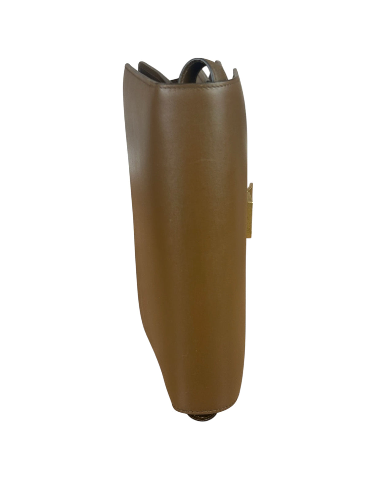 Celine Brown Leather Medium Classic Box Bag