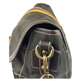 Burberry Vintage Green Nylon Crossbody Bag