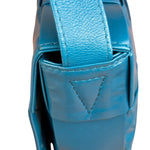 Bottega Veneta Cyan Leather Cassete Bag