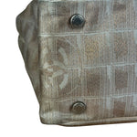 Chanel Pink Metallic Travel Line Tote