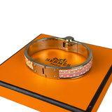 Hermes Charniere Enamel Hinged Bracelet/Cuff