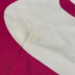 Chanel Vintage Large Block Text Logo Silk Scarf