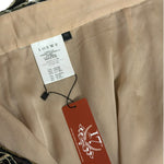 Loewe Gold/Black Multi-Layered Embroidered Ribbon Skirt